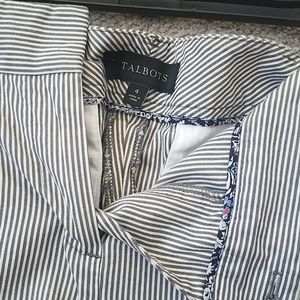 EC Talbots Pinstriped Pants